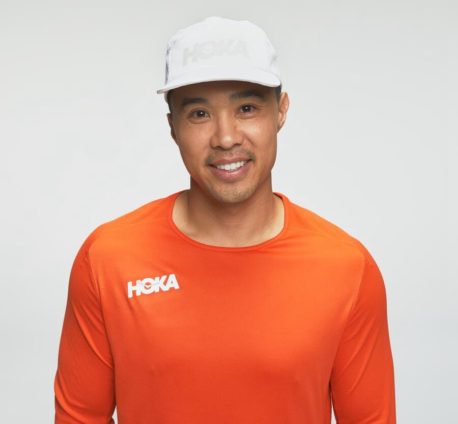 Hoka Mens Tops NZ - Hoka Performance Orange (FML798614)